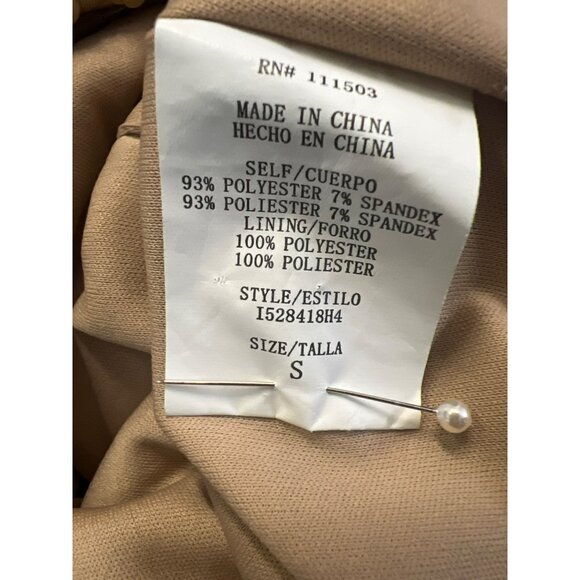 As U Wish Gold Sequin Sleeveless Bodycon Dress S Polyester Spandex Junior Prom M - Picture 8 of 8